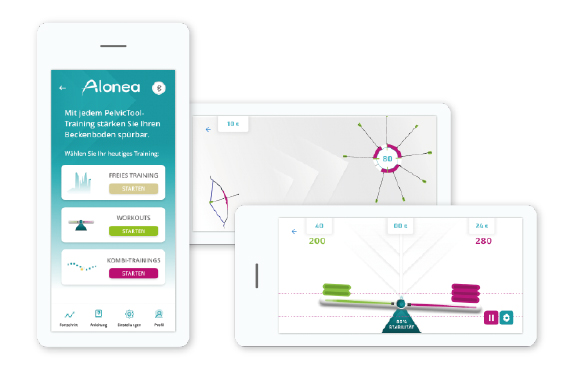 Beckenbodentraining App Stabilität